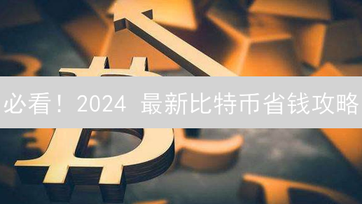 必看！2024 最新比特币省钱攻略：四大技巧助你降低交易成本